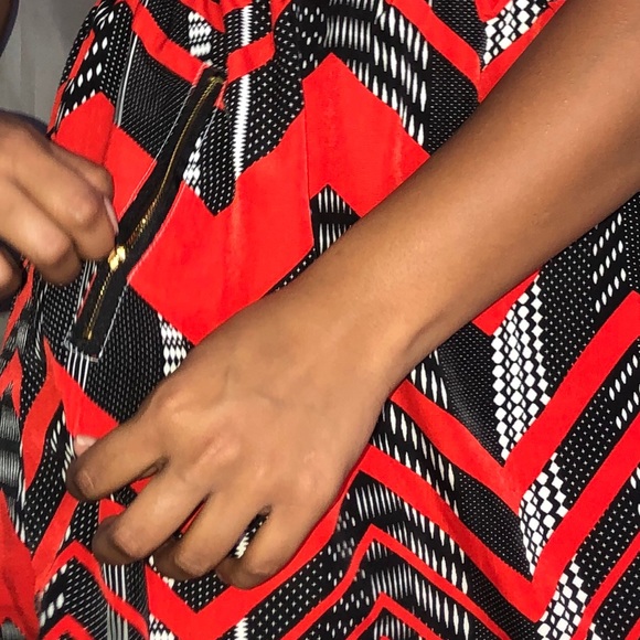 Horizontal zig zag dress - Picture 4 of 6